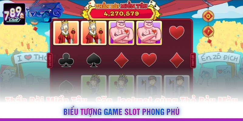 Biểu tượng game slot phong phú